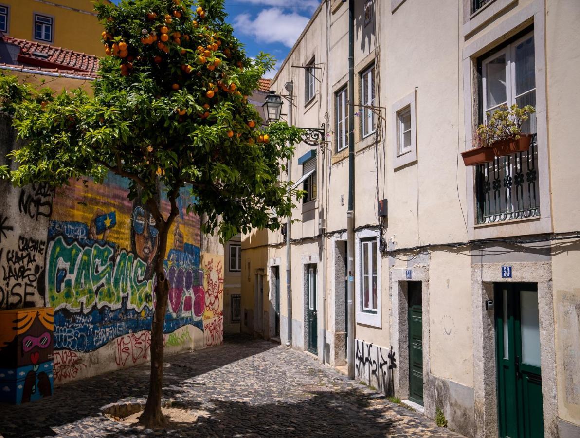 Great Apt In Historical City Center Lisboa Exteriör bild